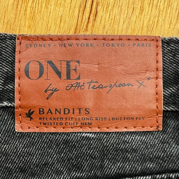 ONE X ONE TEASPOON DENIM SHORTS WOMEN’S sz 27 Button Fly High Rise Cuffed - Picture 6 of 11